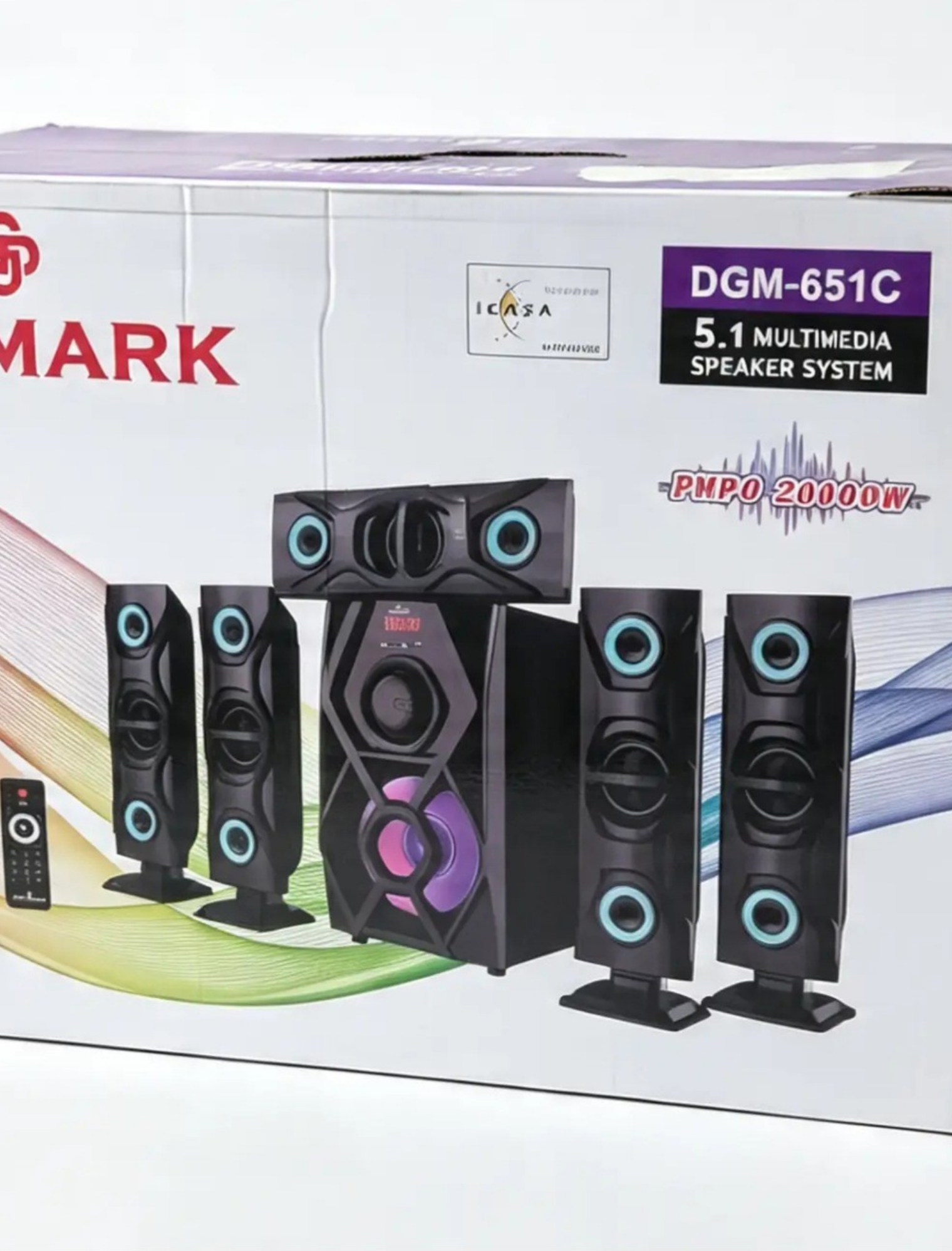 DGM-651C 5.1 MULTI-MEDIA SPEAKER