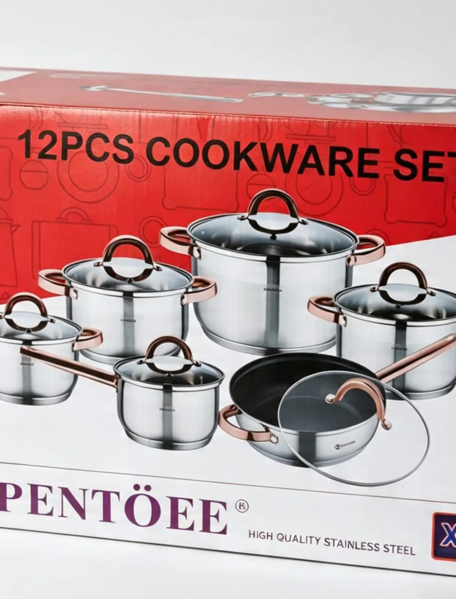 12PCS COOKWARE SET