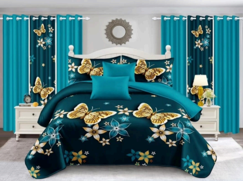 BED WITH DECO